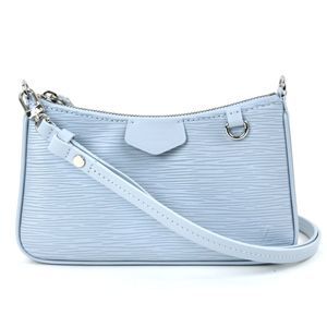 Louis Vuitton Mini Pouch Shoulder Bag Epi Leather Blue